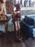 Balinese man zwaar beeld 135 cm groot, Antiek en Kunst, Ophalen of Verzenden