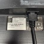 Acer K222HQL Monitor Beeldscherm 21.5 inch Full HD Zwart, Computers en Software, Monitoren, Gebruikt, Ophalen of Verzenden, Acer