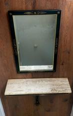 Spiegel wandplaten marmer staal, Huis en Inrichting, Woonaccessoires | Spiegels, Minder dan 100 cm, Ophalen