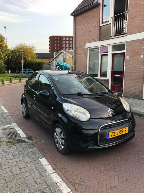 Citroën C1 1.0 5-DRS 2009 Zwart / Airco / APK 09-2026, Auto's, Citroën, Particulier, C1, Airbags, Android Auto, Bluetooth, Centrale vergrendeling