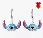Stitch oorbellen oorhangers Stitch Disney, Nieuw, Overige typen, Staal, Verzenden