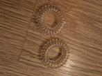 2 transparant haarstiekjes (doos C)  € 0,25, Ophalen of Verzenden, Nieuw, Haarspeld