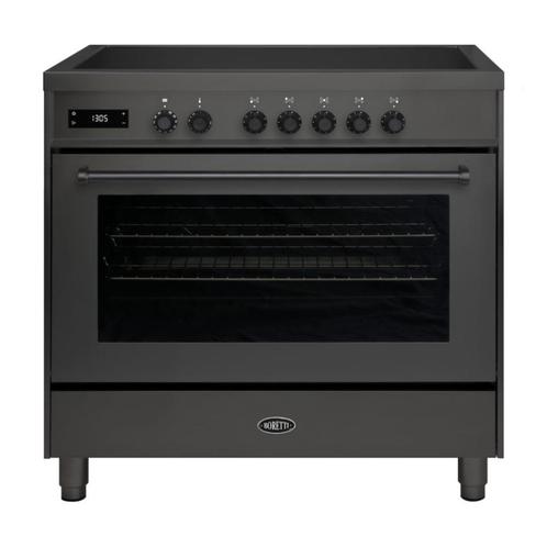 Boretti MLI95BMAT Inductiefornuis, jong en net showmodel, Witgoed en Apparatuur, Fornuizen, Zo goed als nieuw, Tussenbouw, Inductie