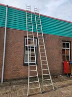 Solide enkele ladders 24 sporten 6,25 mtr lengte, Ophalen, Gebruikt, ., Ladder