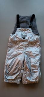 YEP YEP SKI BROEKJE/ SALOPETTE Maat 86 zgan zilverkleurig, Jongetje of Meisje, Ophalen of Verzenden, Zo goed als nieuw, Yep Yep