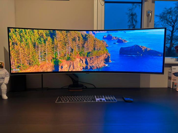 Samsung 49” Oled monitor G9, Computers en Software, Monitoren, Zo goed als nieuw, 201 Hz of meer, DisplayPort, HDMI, Thunderbolt