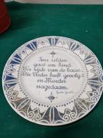 wandbord zeer zelden, Huis en Inrichting, Woonaccessoires | Wanddecoraties, Ophalen of Verzenden, 'T Olde Gre-j, Info@toldegrej.nl