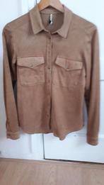 Leuke suede cognac bruin stravardius blouse mt s, Kleding | Dames, Blouses en Tunieken, Maat 38/40 (M), Bruin, Ophalen of Verzenden