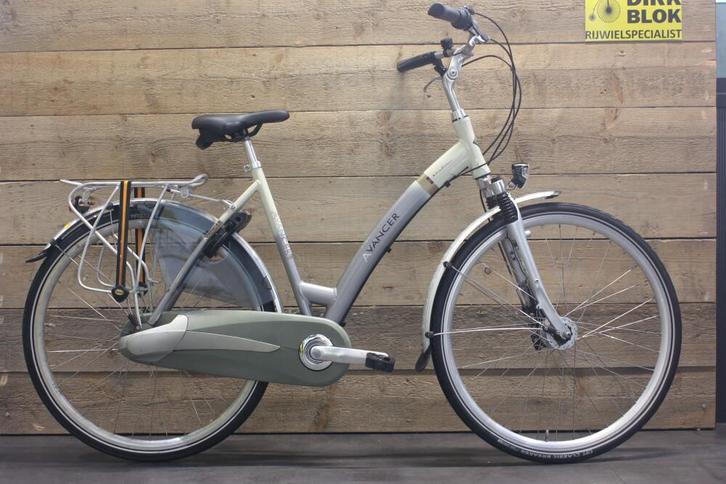 Avancer Madison damesfiets 3v wit/grijs met 3 mnd garantie, Fietsen en Brommers, Fietsen | Dames | Damesfietsen, Gebruikt