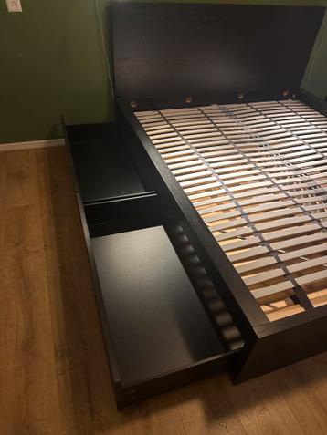 Ikea Malm bed 160x200 + Hokåsen matras - afbeelding 4