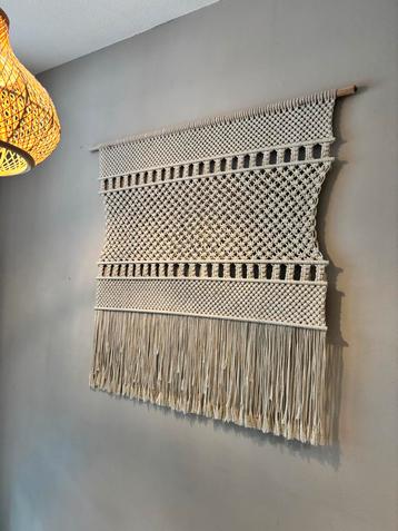 Macramé Wandkleed - Handgemaakt & Uniek beschikbaar voor biedingen