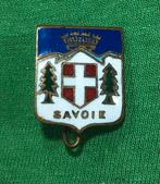 Broche Savoie emaille, Verzamelen, Speldjes, Pins en Buttons, Ophalen of Verzenden, Zo goed als nieuw, Transport