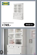 Buffetkast IKEA Larsfrid wit, 25 tot 50 cm, Ophalen of Verzenden, Zo goed als nieuw