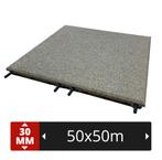 220x Rubber tegels 500x500x30 PG zand kleurig nieuw balkon, Ophalen of Verzenden, Nieuw, Overige kleuren