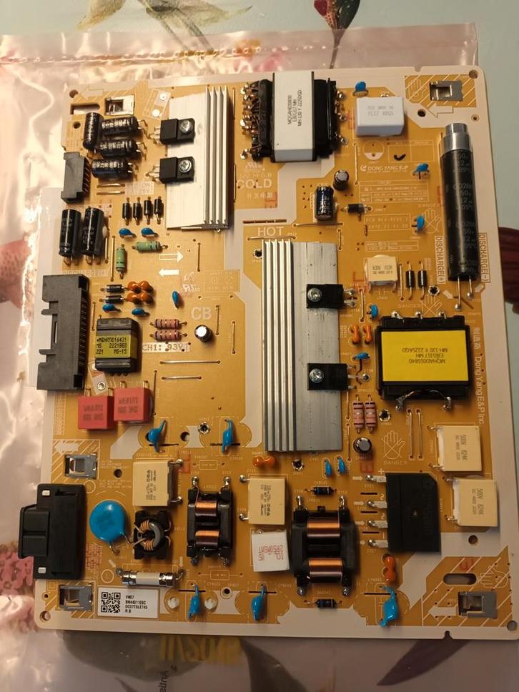 Losse voedingsprint uit Samsung Smart Tv. Type UE43BU8072UXX, Audio, Tv en Foto, Televisie-accessoires, Zo goed als nieuw, Ophalen of Verzenden