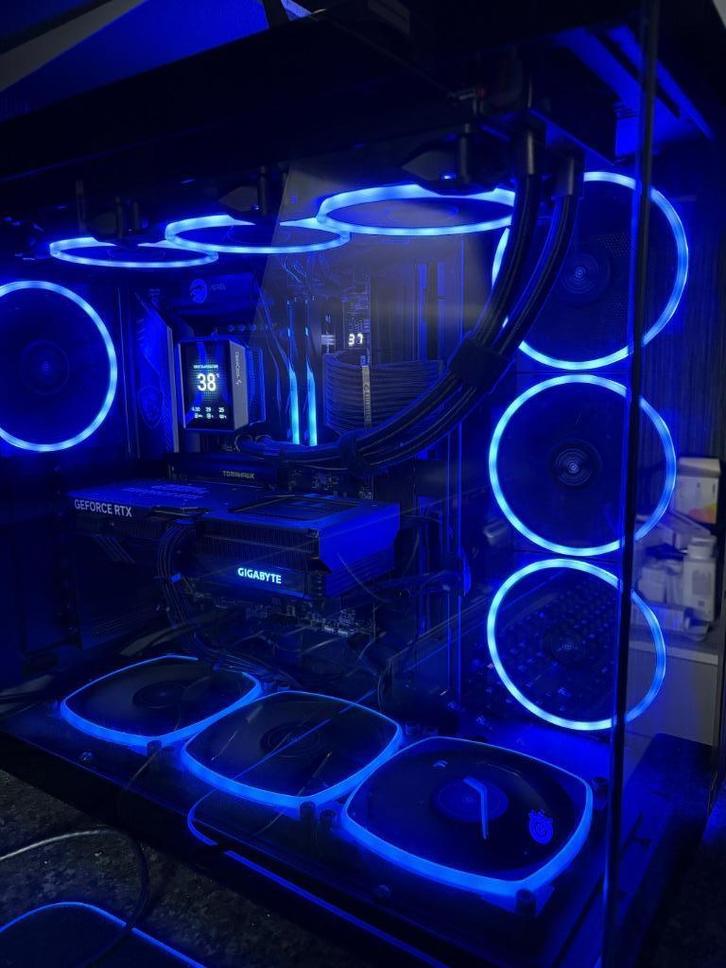 selfbuild intel pc, Computers en Software, Desktop Pc's, Zo goed als nieuw, 4 Ghz of meer, SSD, 32 GB, Met videokaart, Gaming
