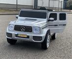 Mercedes G63 AMG 12v Metallic zilver Bluetooth / Afst. lede, Ophalen of Verzenden, Nieuw, Overige typen