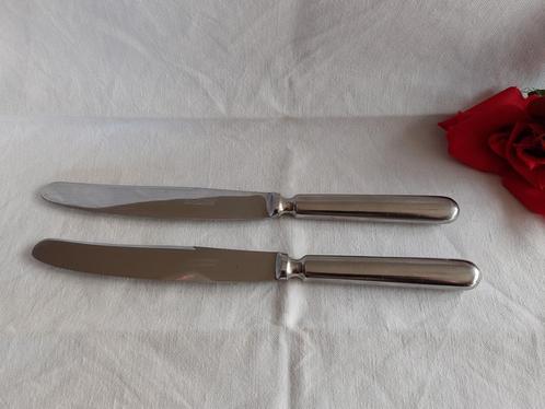 Gero Hollands Glad Haags Lofje | set van 2 dinermessen, Antiek en Kunst, Antiek | Bestek, Verzenden