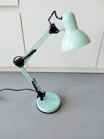 Mintgroene Bureaulamp Jaron - Kwantum, Gebruikt, Ophalen of Verzenden, Modern, Minder dan 50 cm
