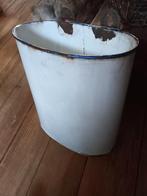 antieke emaille wandbak, Antiek en Kunst, Antiek | Emaille, Ophalen of Verzenden