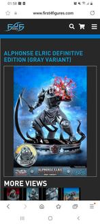 Fullmetal Alchemist F4F Definitive Edition Statue ( Gray ), Ophalen of Verzenden, Zo goed als nieuw