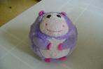 pluche lila/witte  hamster/marmot van 13cm breed, Kinderen en Baby's, Speelgoed | Knuffels en Pluche, Ophalen of Verzenden, Zo goed als nieuw