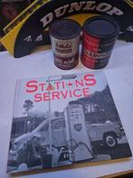 Stations service. Olieblikken benzine geschiedenis boek, Verzamelen, Ophalen of Verzenden, Nieuw, Auto's