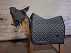 Equestrian stockholm set metallic blue, Dieren en Toebehoren, Paarden en Pony's | Dekens en Dekjes, Ophalen of Verzenden, Zo goed als nieuw