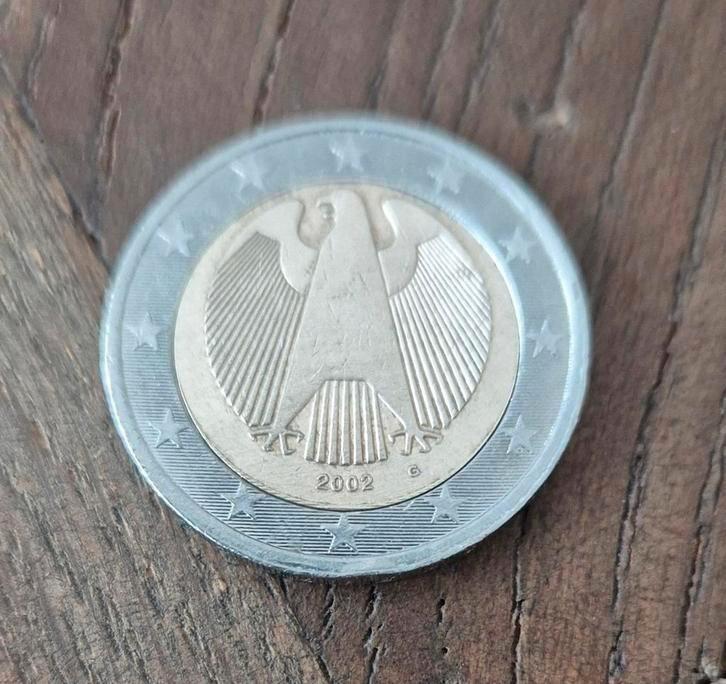Zeer zeldzame muntjes Duitsland 2002(Leters A,D,F,G,J), Postzegels en Munten, Munten | Europa | Euromunten, Setje, Overige waardes
