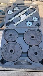 Halterset 20kg - 1 schijf mist, Ophalen of Verzenden, Halterset