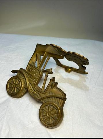 Oldtimer wanddecoratie, messing. beschikbaar voor biedingen