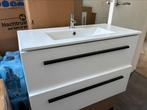 Badkamermeubel 80x50 met sifon en kraan, Ophalen, Gebruikt, 50 tot 100 cm, Minder dan 100 cm