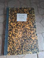 Oud Frans kasboek handgeschreven 1975-1976 300 pagina's, Ophalen of Verzenden