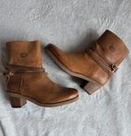 Shabbies Amsterdam Cognac Laarzen in Maat 39, Hoge laarzen, Ophalen of Verzenden, Zo goed als nieuw, Bruin