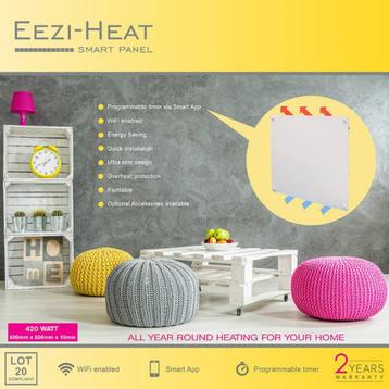 Eezi-Heat verwarming Slim Wall Smart Panel 420w beschikbaar voor biedingen