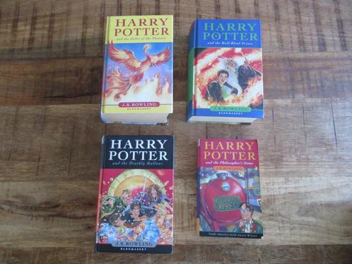4 Engelse delen verschillende boeken Harry Potter boek, Boeken, Fantasy, Zo goed als nieuw, Ophalen of Verzenden