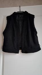 Yest bodywarmer suède look kant maat 40, Kleding | Dames, Bodywarmers, Maat 38/40 (M), Zwart, Ophalen of Verzenden, Zo goed als nieuw