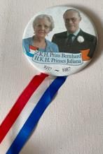 Button 1987 Juliana & Bernhard, Ophalen of Verzenden, Gebruikt