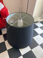 Grote zwarte lampenkap met ophangsysteem, Ophalen, Zo goed als nieuw, Rond, 50 cm of meer