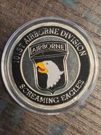 101st Airborne Division Challenge Coin, Ophalen of Verzenden, Overige soorten, Amerika, Overige typen