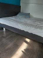 Bed 140-200, Ophalen, Tweepersoons, Hout, 140 cm