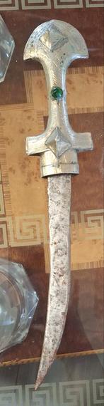 Antieke Arabische Dolk - Khanjar, Antiek en Kunst, Ophalen of Verzenden
