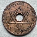 Brits West Afrika 1 penny 1957 KN, Postzegels en Munten, Verzenden