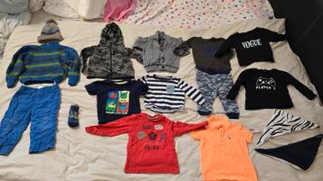 Jongens babykleding pakket maat 80 beschikbaar voor biedingen