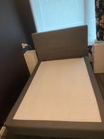 Tweepersoonsbed IKEA Boxspring 140x200cm, Ophalen, Gebruikt, Tweepersoons, 140 cm