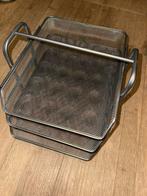 Metalen Documentenbak met 3 Lades, Ophalen of Verzenden, Gebruikt