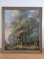 Prachtig groot olieverf schilderij - Natuur / Boslandschap, Ophalen