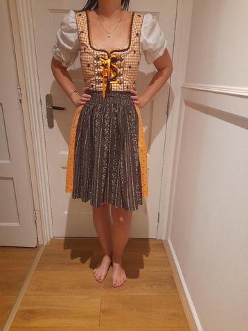 Originele vintage Dirndl van Fuchs Trachtenmoden maat 32 beschikbaar voor biedingen