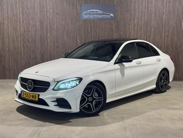 Mercedes-Benz C-KLASSE 300 AMG-Pakket 2019 PANO LED VIRTUAL  beschikbaar voor biedingen