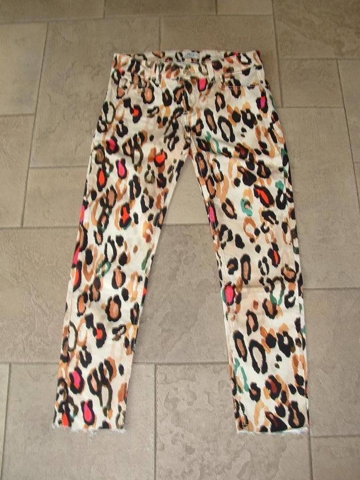 Liu Jo kleurrijke broek maat W27, Kleding | Dames, Broeken en Pantalons, Zo goed als nieuw, Maat 34 (XS) of kleiner, Lang, Ophalen of Verzenden